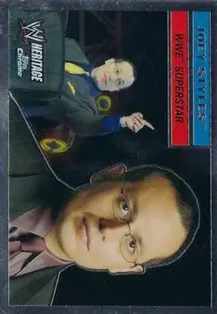 Joey Styles · 2006 Topps Heritage Chrome WWE #19
