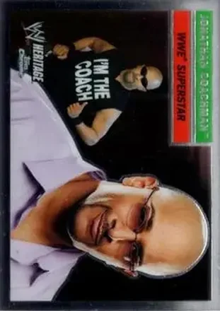 Jonathan Coachman · 2006 Topps Heritage Chrome WWE #20