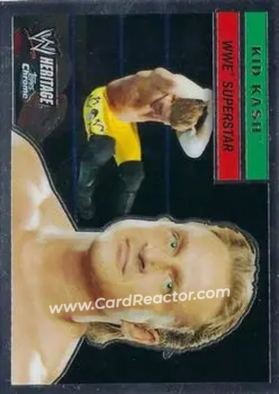 2006 Topps Heritage Chrome WWE #22 - Kid Kash - Front