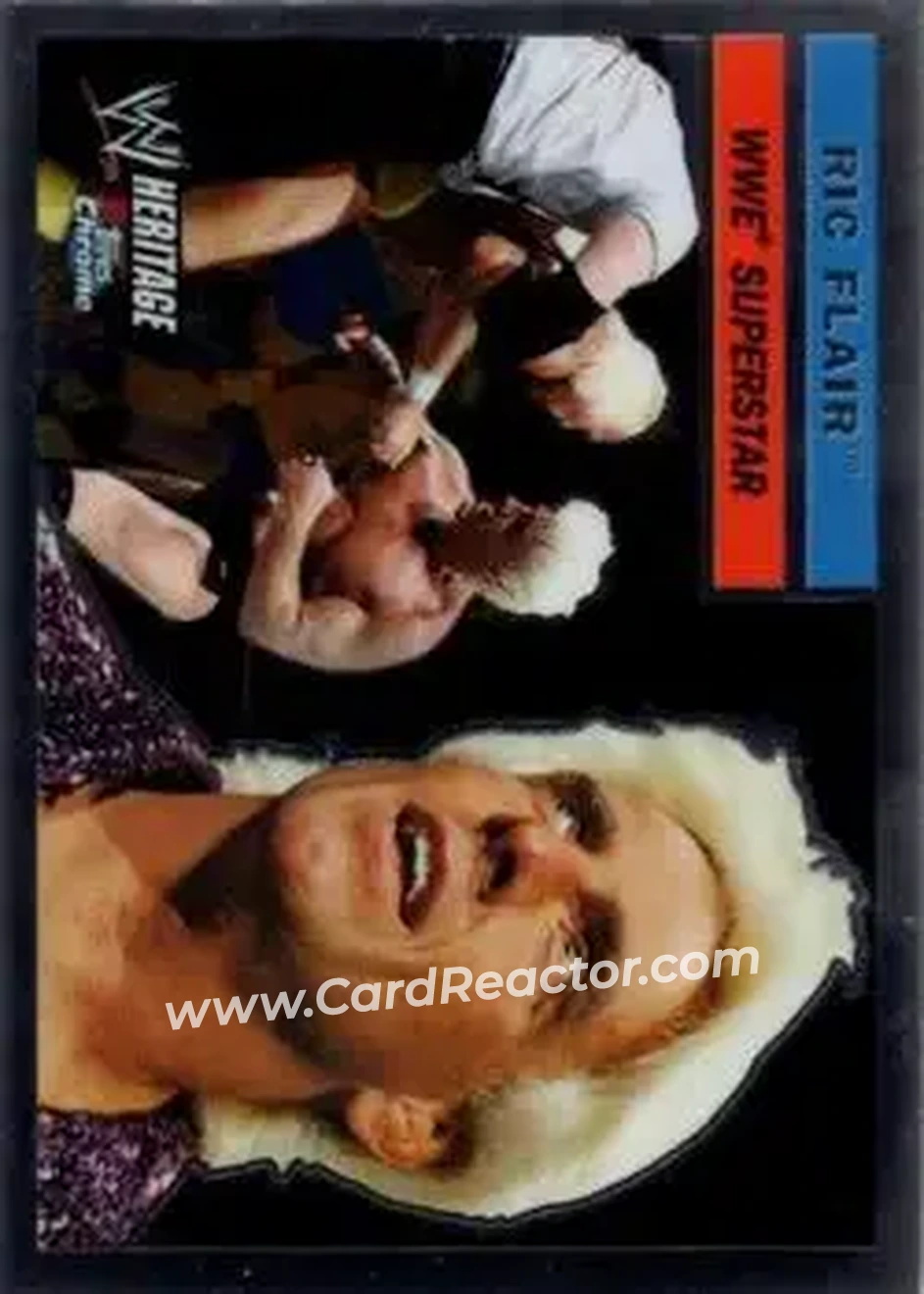 2006 Topps Heritage Chrome WWE #25 - Ric Flair - Front