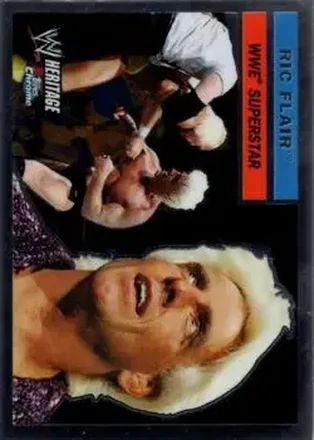 Ric Flair · 2006 Topps Heritage Chrome WWE #25