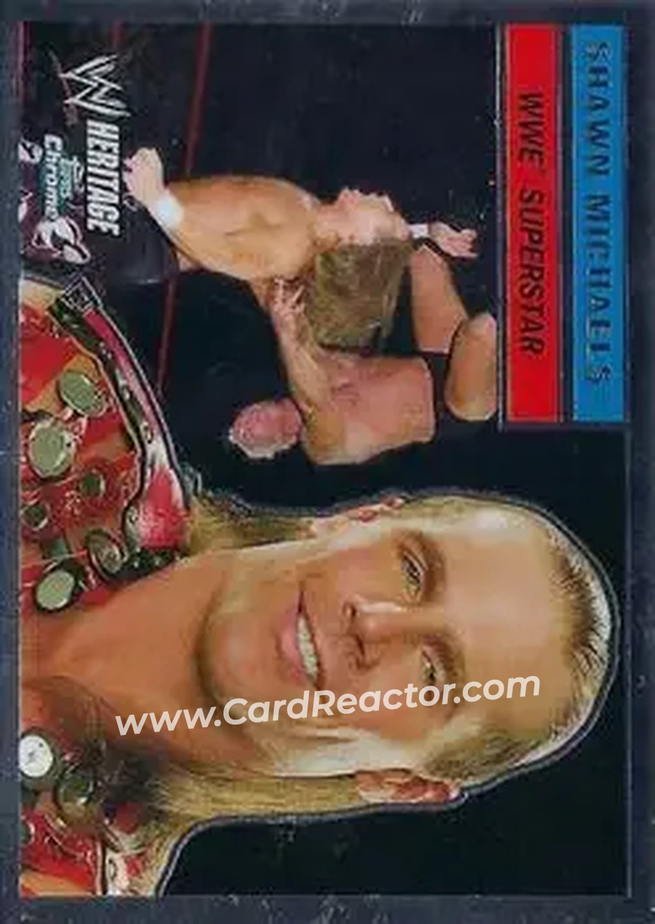 2006 Topps Heritage Chrome WWE #27 - Shawn Michaels - Front