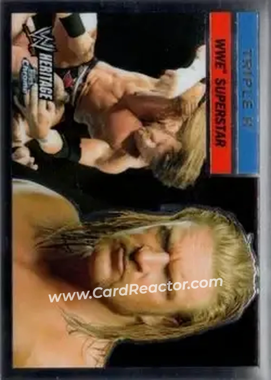 2006 Topps Heritage Chrome WWE #28 - Hunter Hearst Helmsley - Front