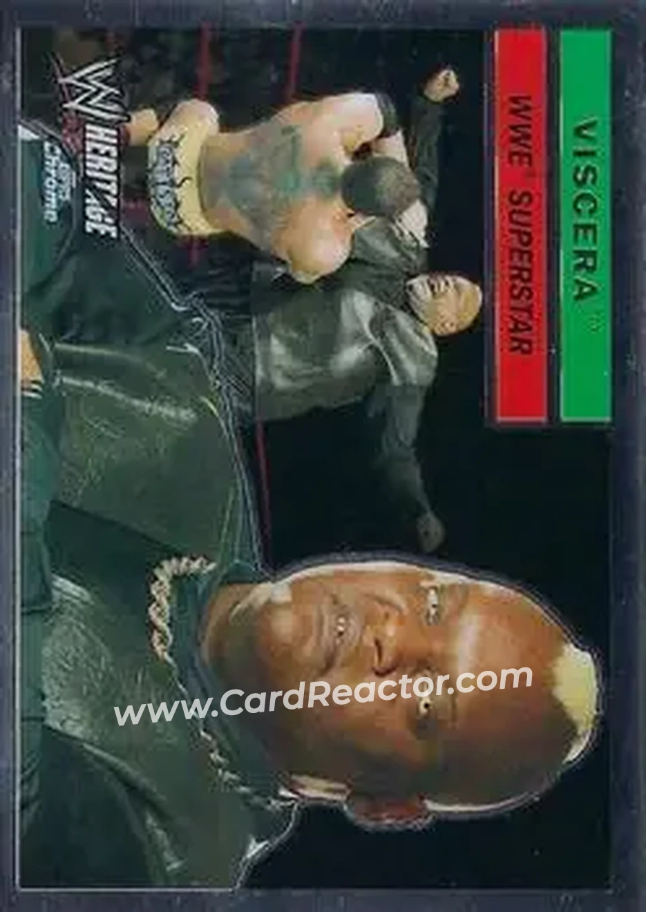 2006 Topps Heritage Chrome WWE #31 - Viscera - Front