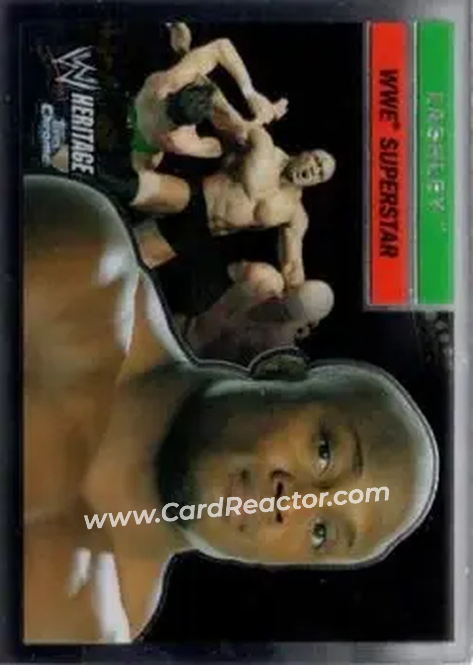 2006 Topps Heritage Chrome WWE #37 - Bobby Lashley - Front