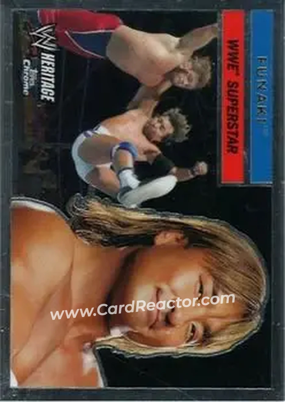 2006 Topps Heritage Chrome WWE #38 - Kung Funaki - Front