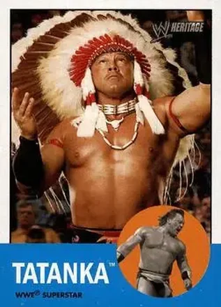 Tatanka · 2006 Topps Heritage II WWE #4