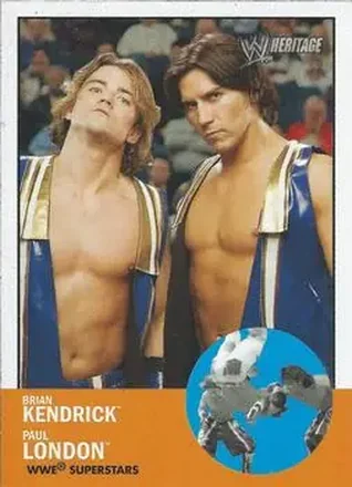 Paul London - Brian Kendrick · 2006 Topps Heritage II WWE #5