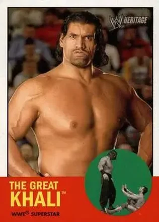 The Great Khali · 2006 Topps Heritage II WWE #7