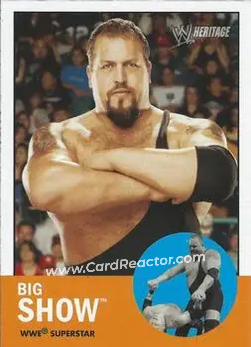 2006 Topps Heritage II WWE #13 - Big Show - Front