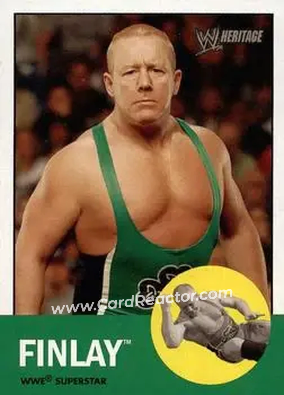 2006 Topps Heritage II WWE #17 - Fit Finlay - Front