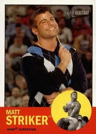 Matt Striker · 2006 Topps Heritage II WWE #19