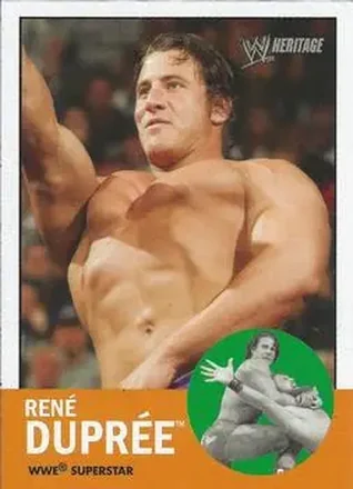 Rene Dupree · 2006 Topps Heritage II WWE #24
