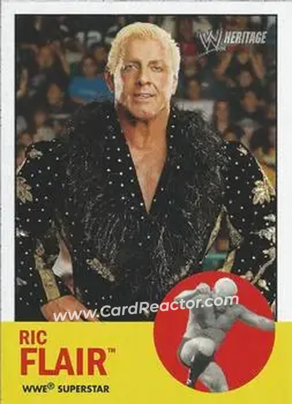 2006 Topps Heritage II WWE #25 - Ric Flair - Front