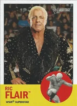 Ric Flair · 2006 Topps Heritage II WWE #25