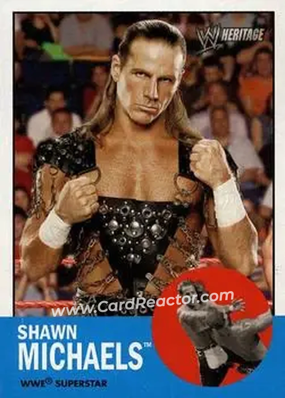2006 Topps Heritage II WWE #27 - Shawn Michaels - Front