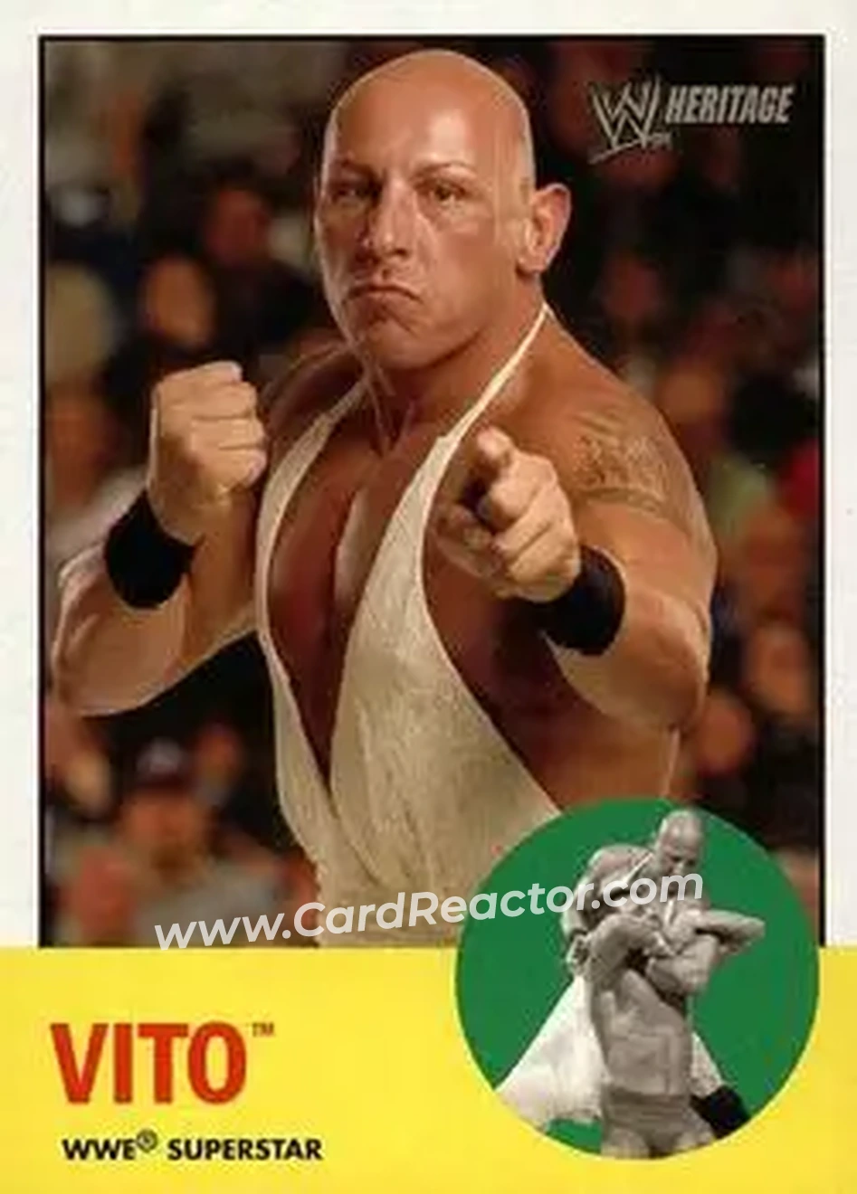 2006 Topps Heritage II WWE #30 - Vito - Front