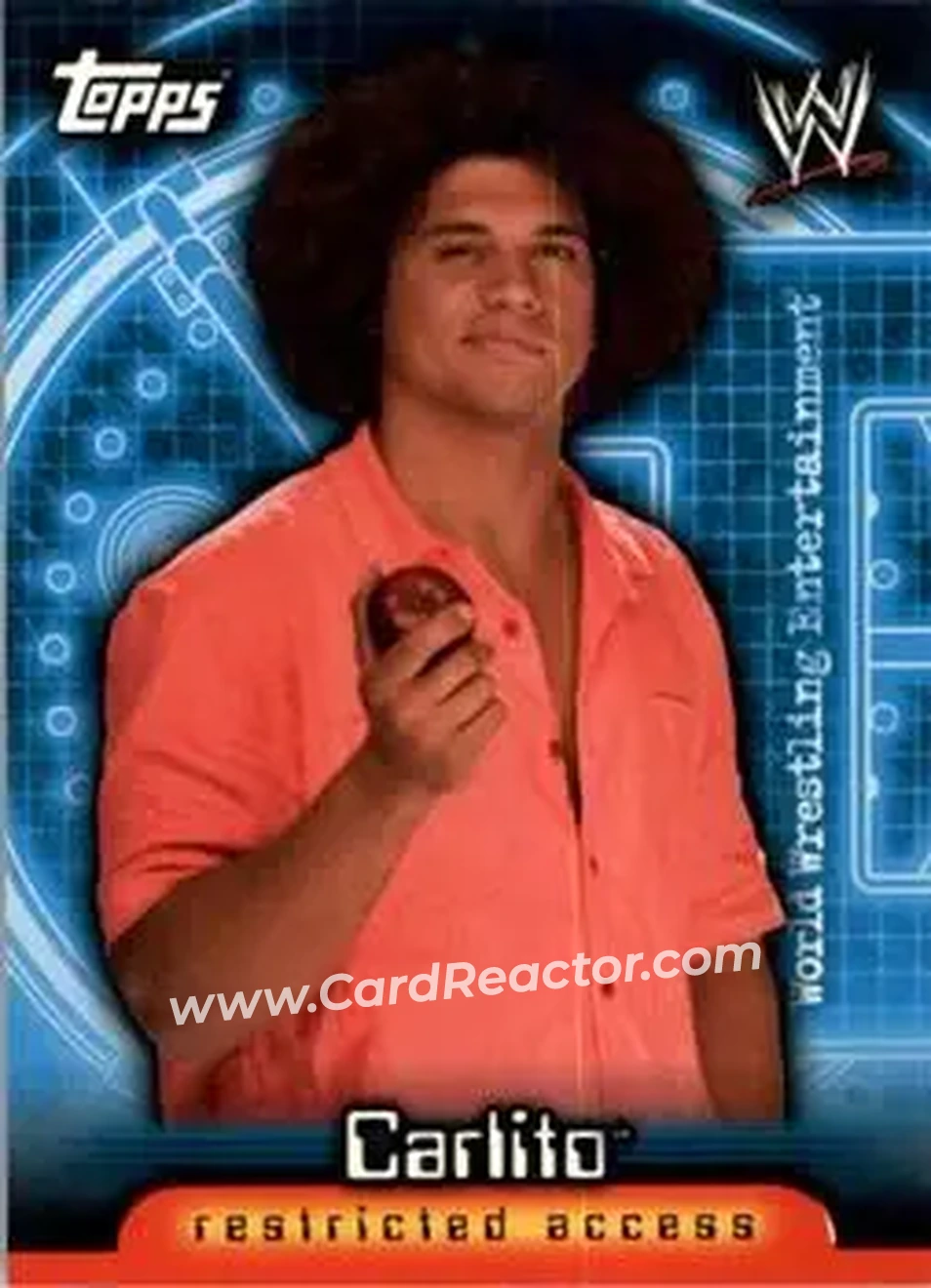 2006 Topps WWE Insider #3 - Carlito - Front