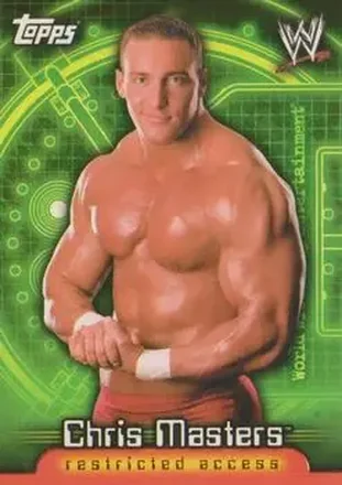 2006 Topps WWE Insider #4 - Chris Masters