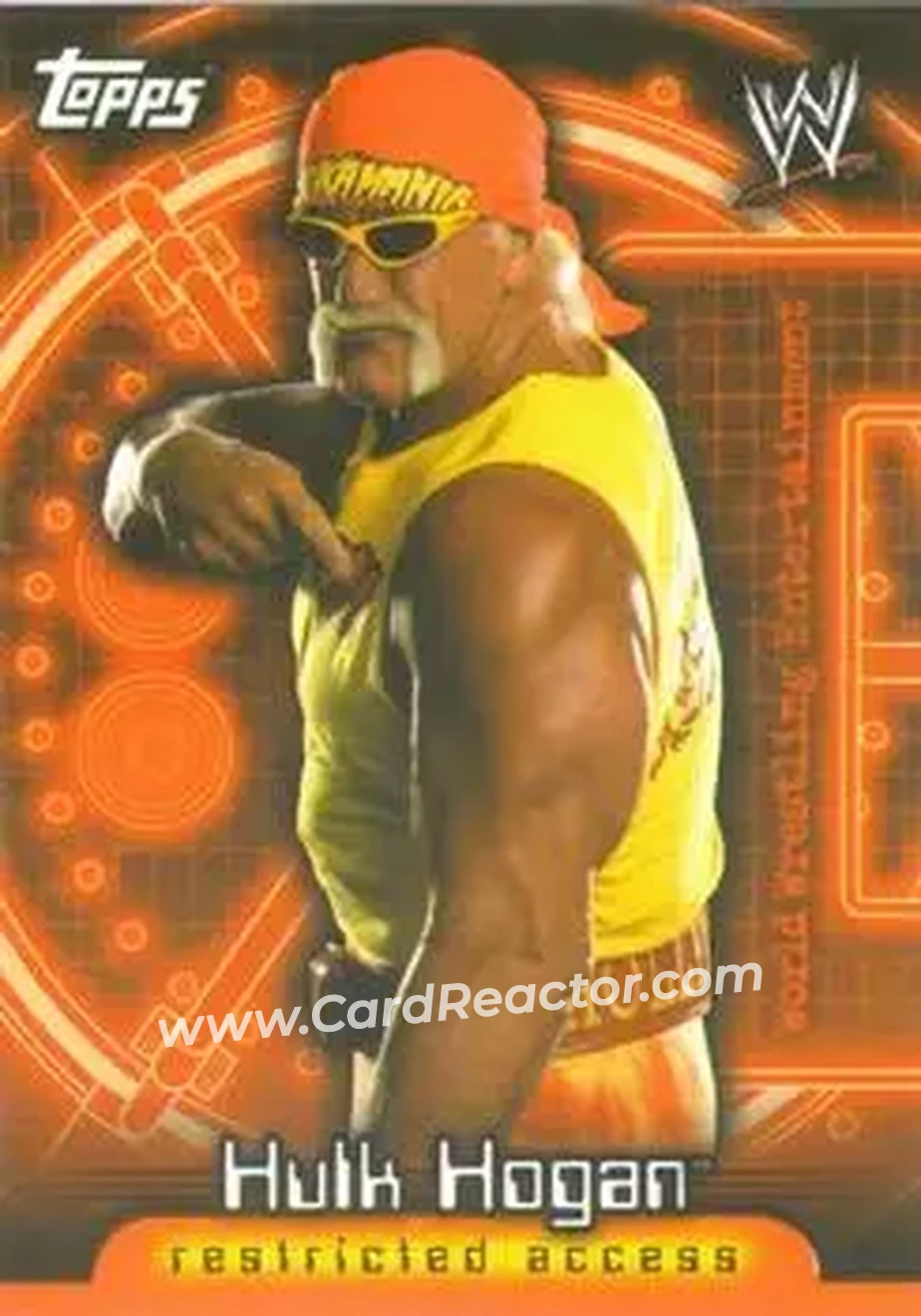 2006 Topps WWE Insider #7 - Hulk Hogan - Front 2006 Topps WWE Insider #7 - Hulk Hogan - Front