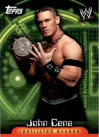 2006 Topps WWE Insider #9 - John Cena