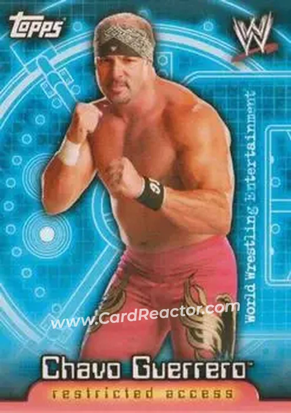 2006 Topps WWE Insider #12 - Chavo Guerrero Jr. - Front