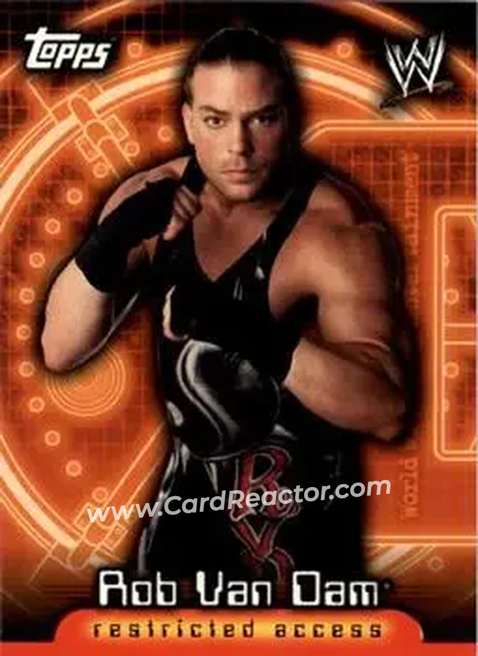 2006 Topps WWE Insider #22 - Rob Van Dam - Front
