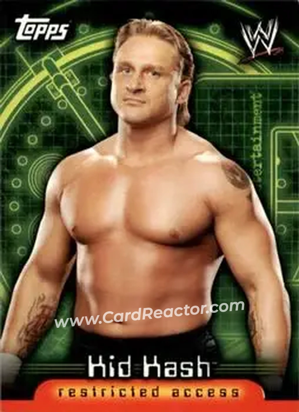 2006 Topps WWE Insider #24 - Kid Kash - Front