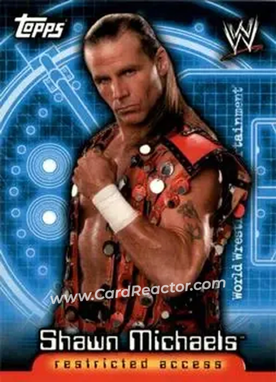 2006 Topps WWE Insider #25 - Shawn Michaels - Front