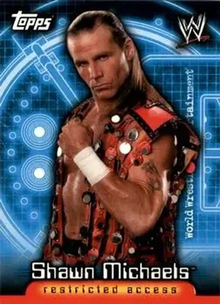 Shawn Michaels · 2006 Topps WWE Insider #25