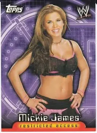 Mickie James · 2006 Topps WWE Insider #27