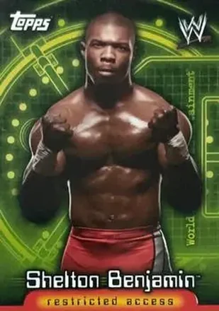 Shelton Benjamin · 2006 Topps WWE Insider English (UK) #31