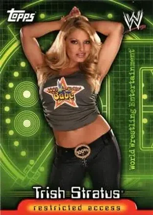 Trish Stratus · 2006 Topps WWE Insider English (UK) #38