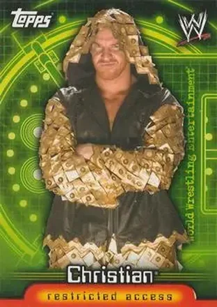 Christian Cage · 2006 Topps WWE Insider English (UK) #47