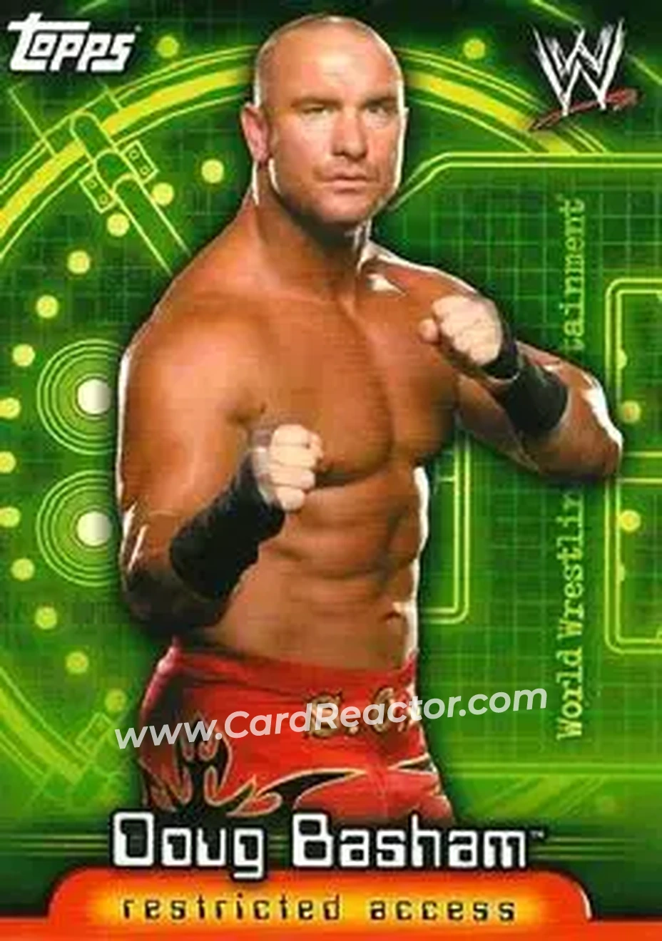 2006 Topps WWE Insider English (UK) #48 - Doug Basham - Front