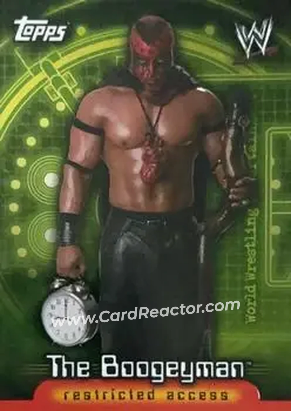 2006 Topps WWE Insider English (UK) #49 - Boogeyman - Front