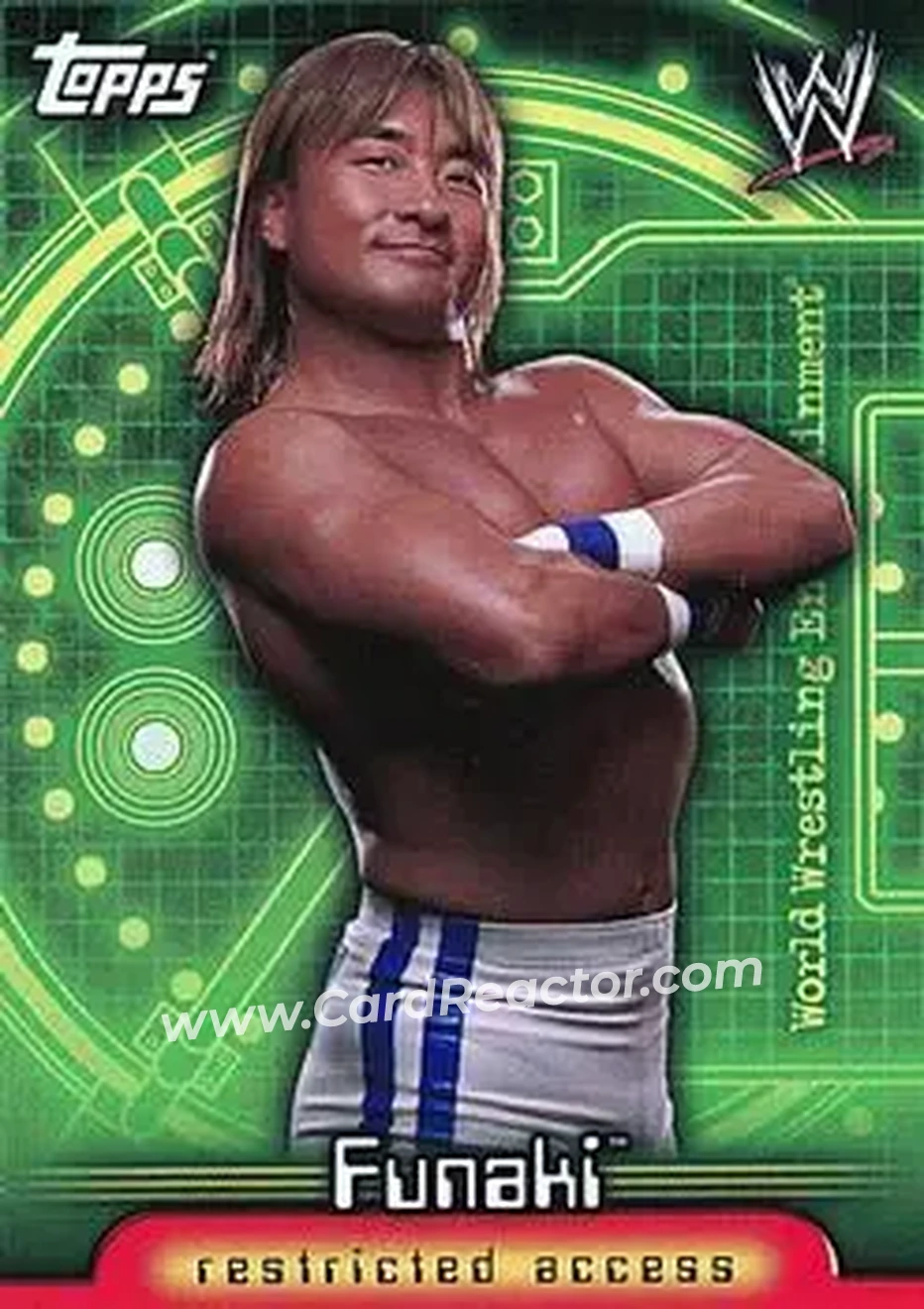 2006 Topps WWE Insider English (UK) #50 - Kung Funaki - Front