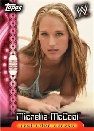 Michelle McCool · 2006 Topps WWE Insider English (UK) #D3 · Divas