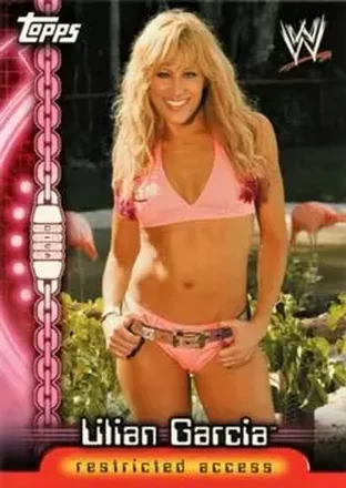 Lilian Garcia · 2006 Topps WWE Insider English (UK) #D8 · Divas