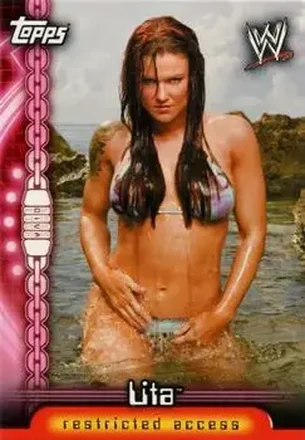 Lita · 2006 Topps WWE Insider English (UK) #D9 · Divas