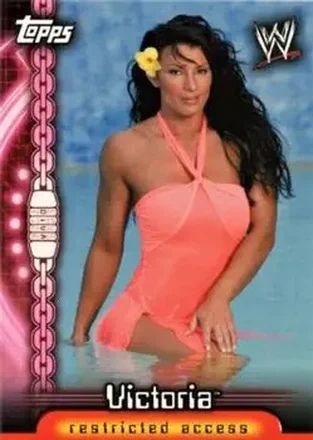 Victoria · 2006 Topps WWE Insider English (UK) #D12 · Divas