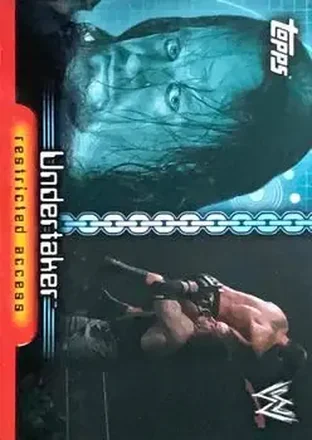 The Undertaker · 2006 Topps WWE Insider English (UK) #C4 · Champions