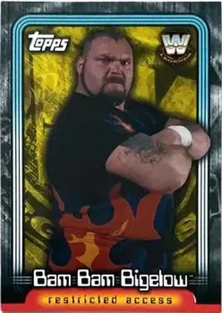 Bam Bam Bigelow · 2006 Topps WWE Insider English (UK) #L9 · Legends
