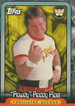 Rowdy Roddy Piper · 2006 Topps WWE Insider English (UK) #L14 · Legends