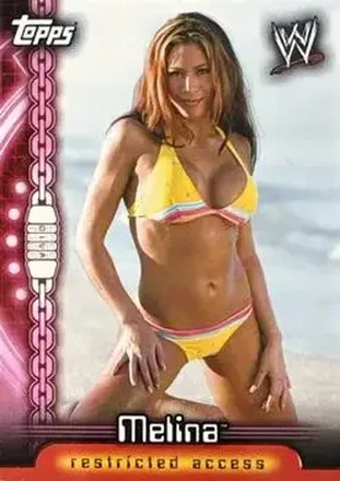 2006 Topps WWE Insider Italian - Divas #D2 - Melina