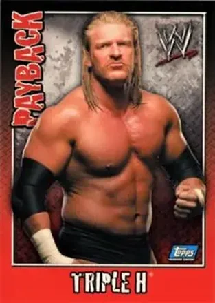 2006 Topps WWE Payback (English Edition) #2 - Hunter Hearst Helmsley