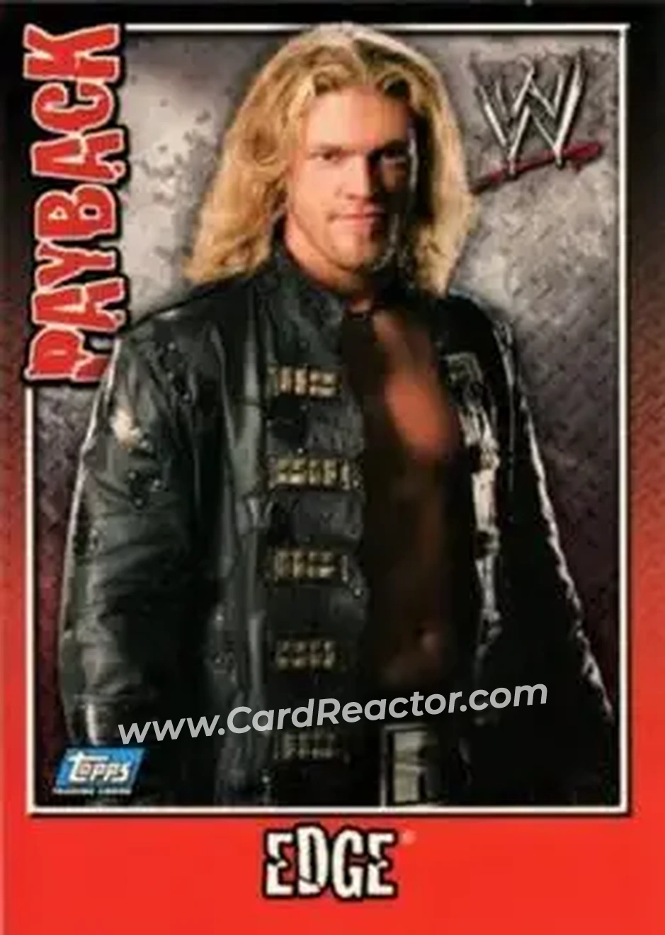 2006 Topps WWE Payback (English Edition) #3 - Adam Copeland - Front