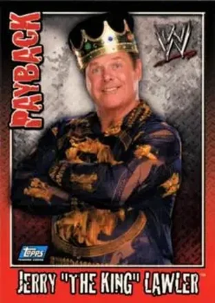 2006 Topps WWE Payback (English Edition) #9 - Jerry Lawler