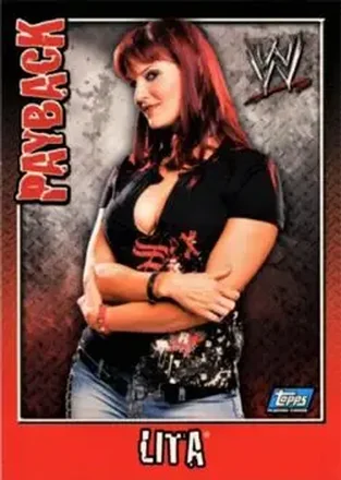 2006 Topps WWE Payback (English Edition) #10 - Lita