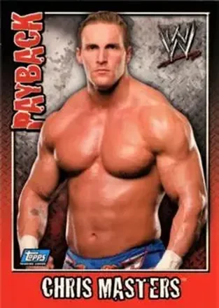 2006 Topps WWE Payback (English Edition) #13 - Chris Masters